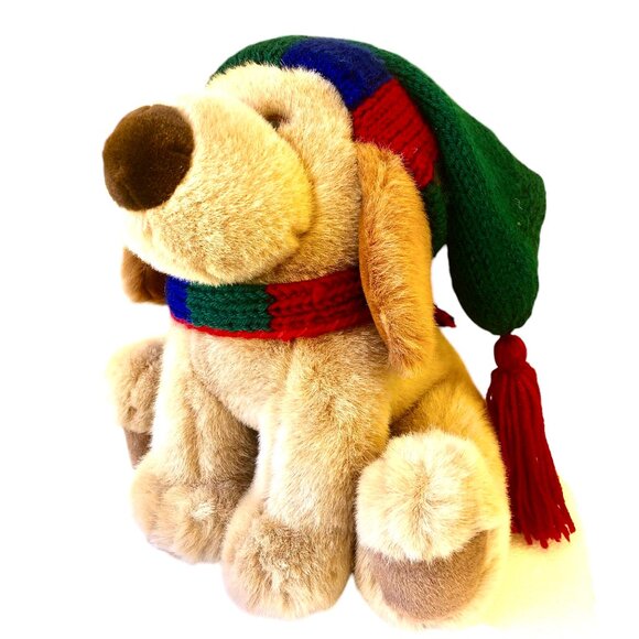 GUND Teddy Bear SNO CAP Winter Scarf & Hat with Tassel Stuffed Animal Plush Tag - Picture 5 of 12